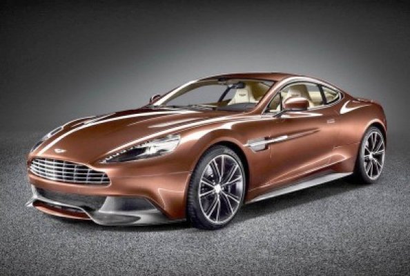 Aston Martin Vanquish, supermodelul de ciocolată